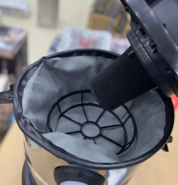 Geepas 25L Wet & Dry Stainless Steel Vacuum Cleaner 2300W GVC19011N