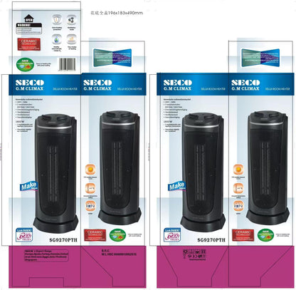 Seco SG9270PTH Ceramic Room Heater 