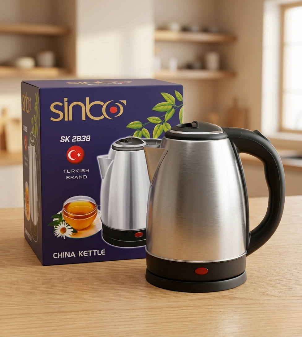 Sinco SK-2838 Electric Kettle | Fast & Reliable Boiling - Original Appliances