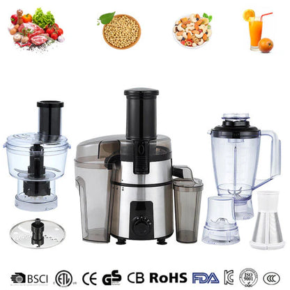 Kenwood All In One Food Processor / Complete Food Factory / Juicer, Blender, Grinder, Meat Chopper & Vegetable Cutters