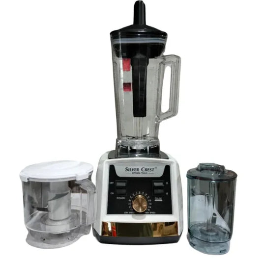 Original German Silver Crest 3 IN 1 Blender Grinder & Meat Chopper ZK-9091