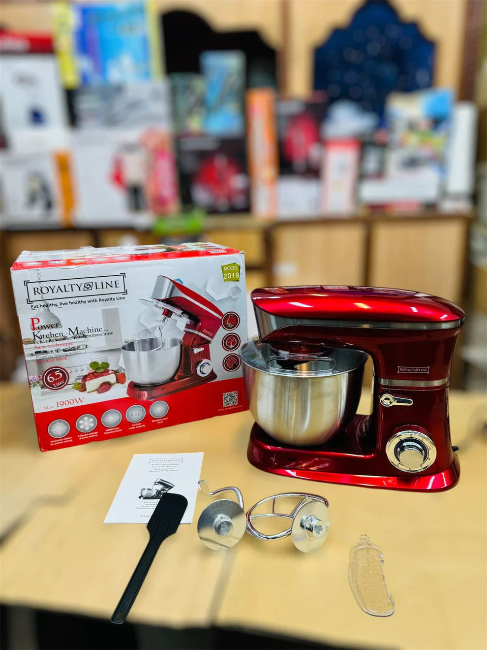Royalty Line 6.5 Liter Stand Mixer 1900W