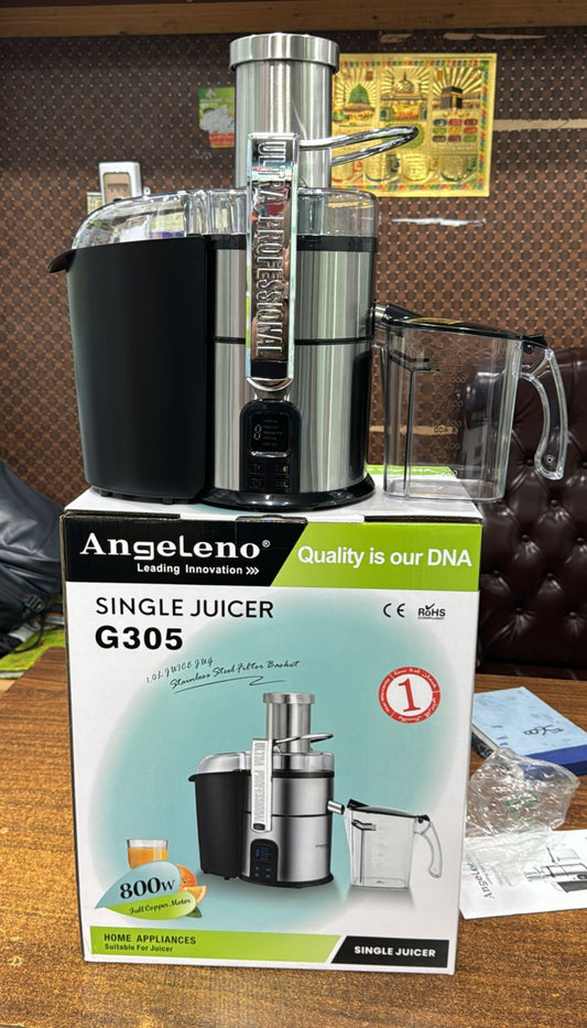 AngeLeno Single Juicer G305 | Fresh Juice Made Easy
