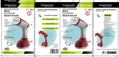 AngeLeno G310 Handheld Steam Brush 1780W 320ML | Fast & Easy Ironing Solution
