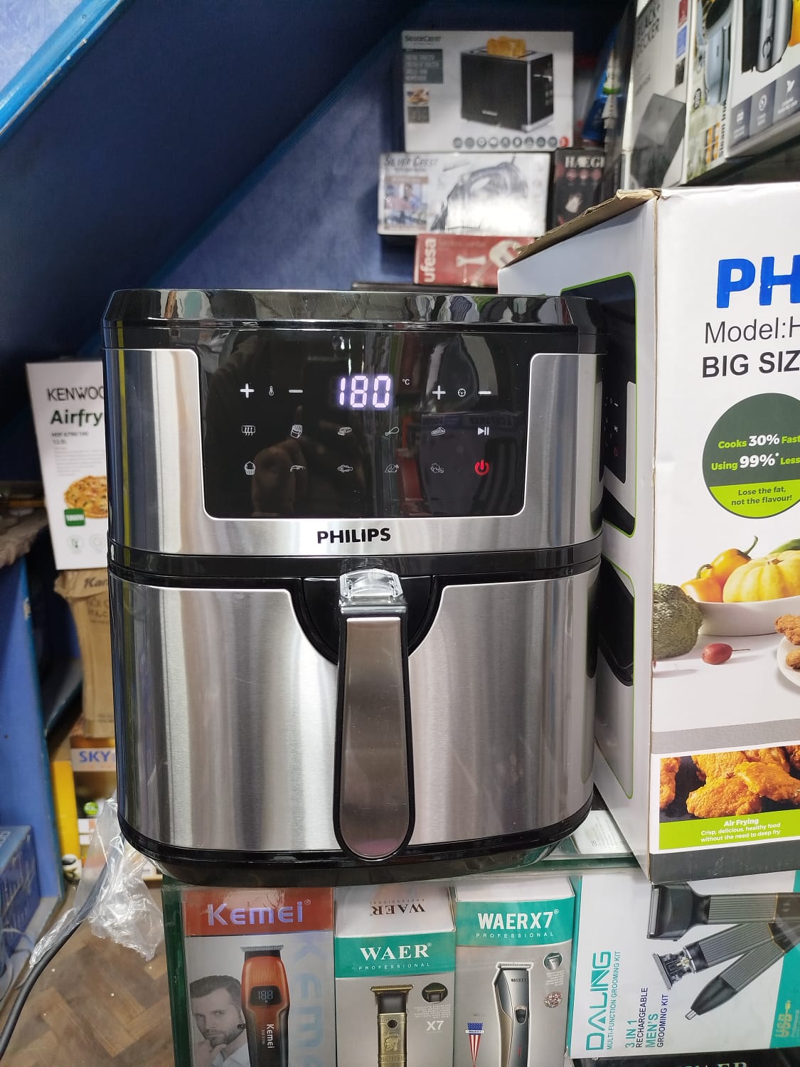 digital air fryer oven large capacity
