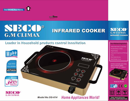 SECO SG-614 Infrared Cooker | Fast & Smart Cooking