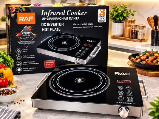 RAF 2200W Infrared Cooker DC Inverter Hot Plate