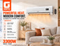 Geepas GWH28576P PTC ceramic wall heater price in Pakistan