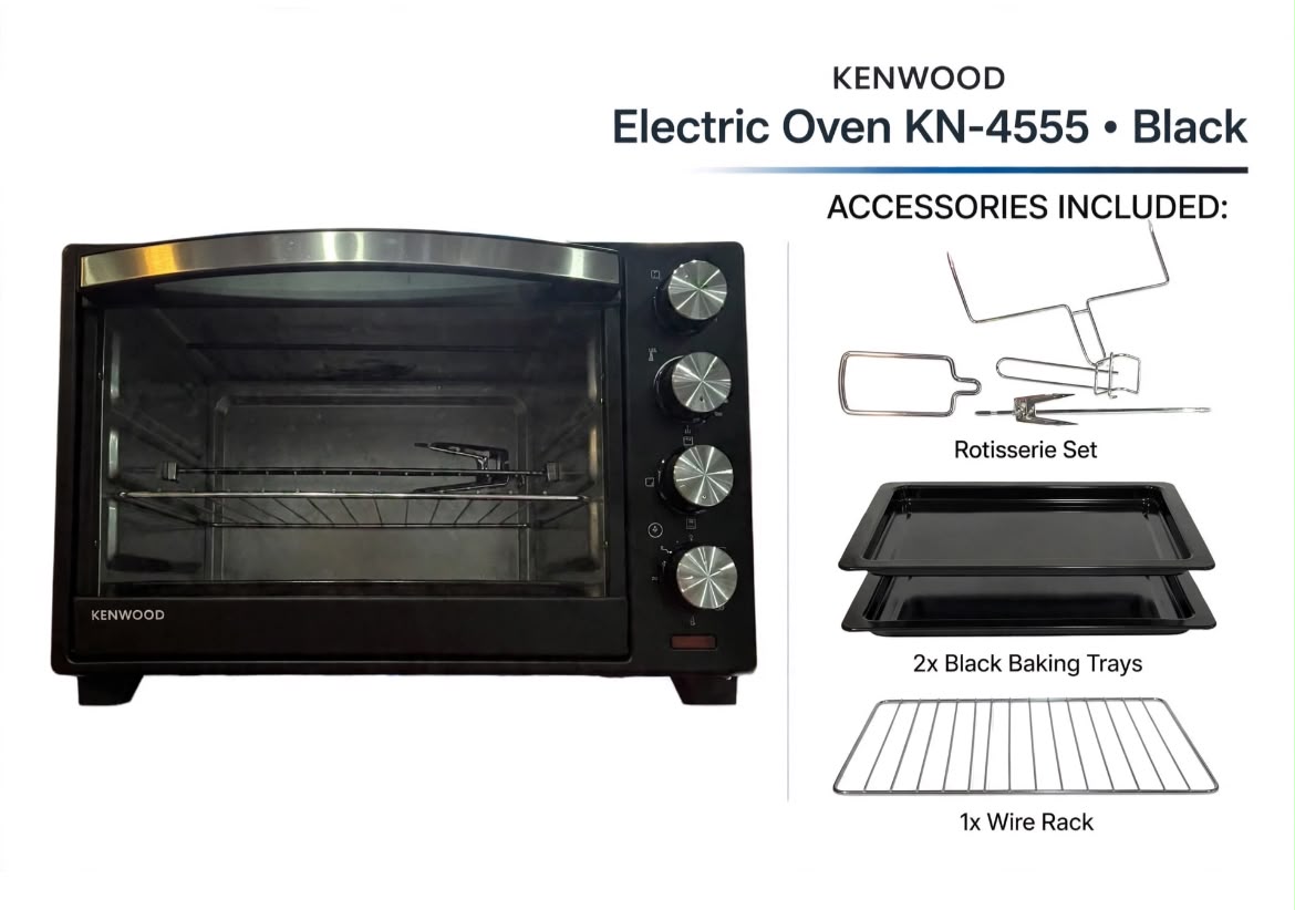 Kenwood KN-4555 55L electric oven toaster.