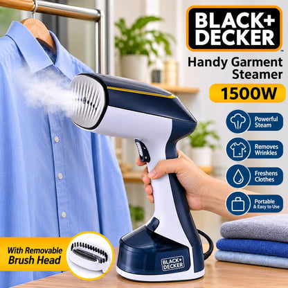 BLACK+DECKER X-1050 WB 1500W Handy Garment Steamer.