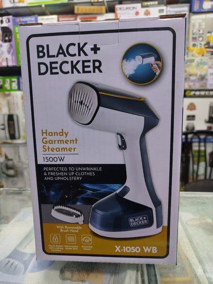 BLACK+DECKER WB 1500W Handy Garment Steamer