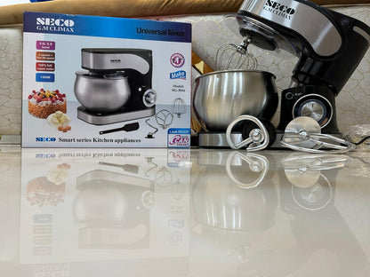 Seco 5 Liter Stand Mixer 1300W SG-3016 | Dough Maker | Kneading Machine