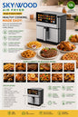 Skywood 12 liter 1800W air fryer with product box