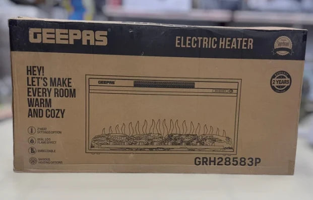 Geepas fireplace heater