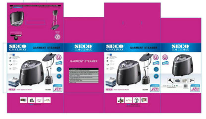 standing fabric steamer for boutique use
