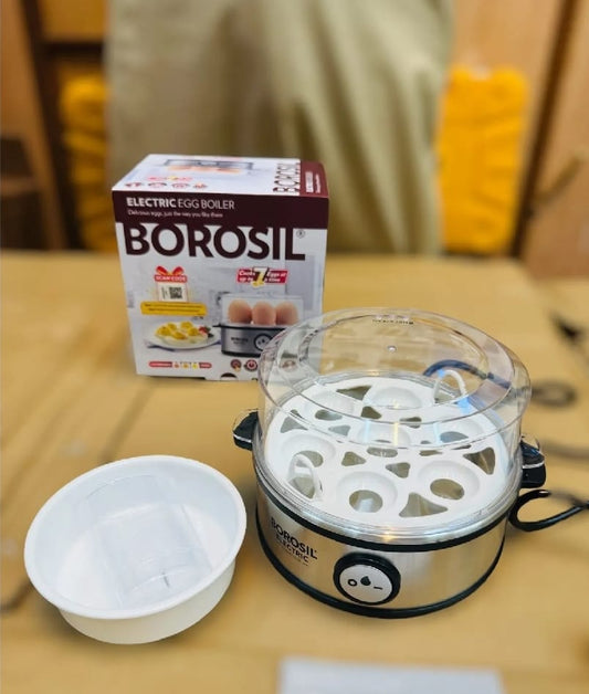 BOROSIL Egg Boiler 7 Eggs 360W Automatic Electric Egg Cooker