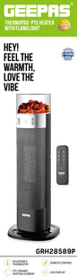 Geepas Ceramic Touch Blower Heater With Remote GRH2858