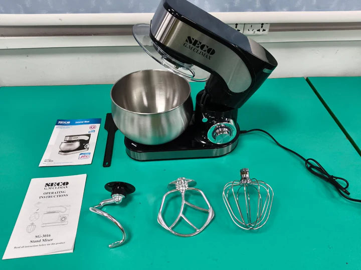 Seco 5 Liter Stand Mixer 1300W SG-3016 | Dough Maker | Kneading Machine