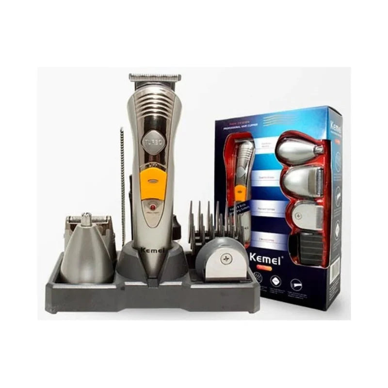 Kemei KM-580a 7 in 1 Barber Machine Professional Hair Trimmer Electric Pro Hair Clipper