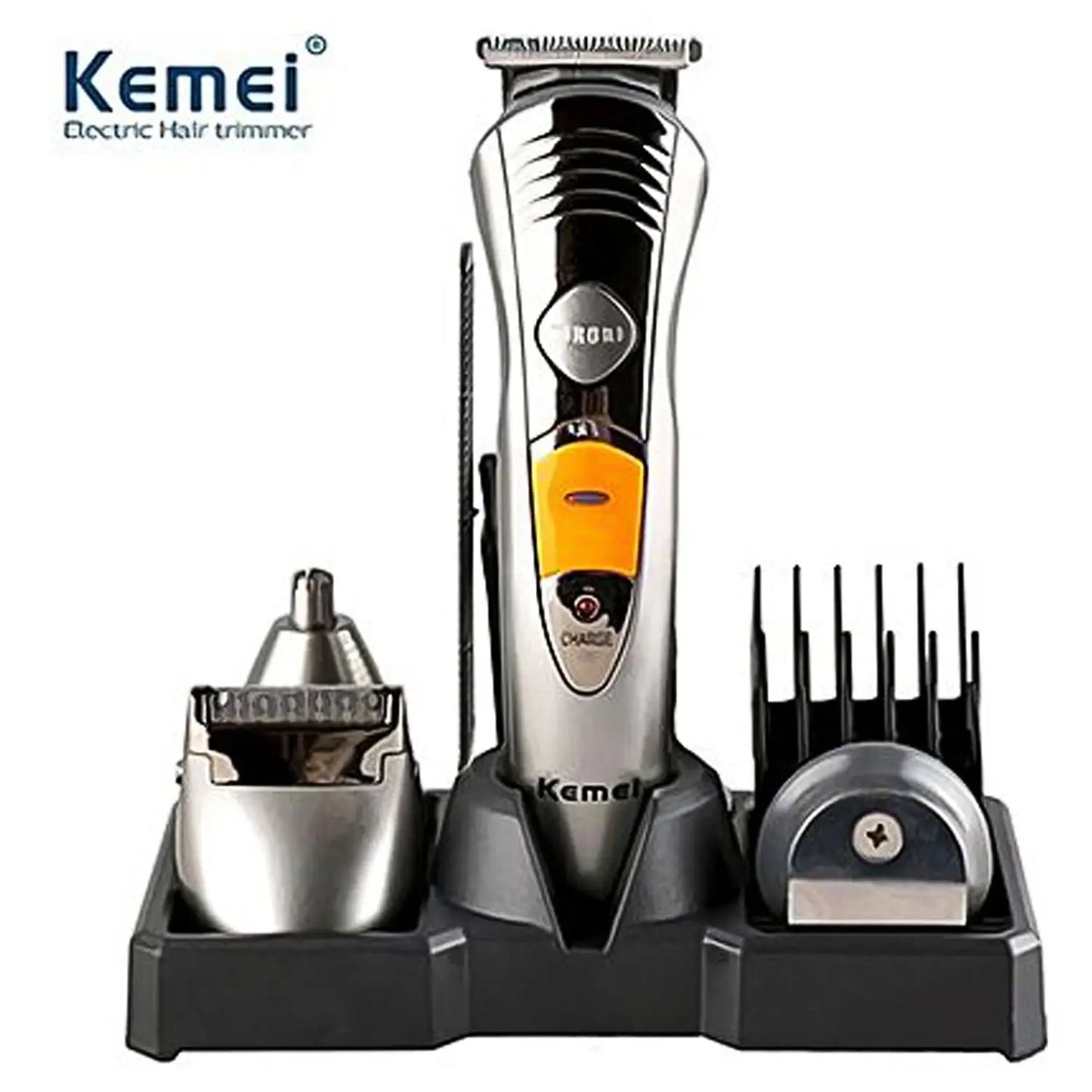Kemei KM-580a 7 in 1 Barber Machine Professional Hair Trimmer Electric Pro Hair Clipper