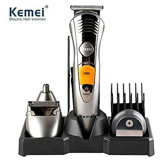 Kemei KM-580a 7 in 1 barber machine professional hair trimmer kit