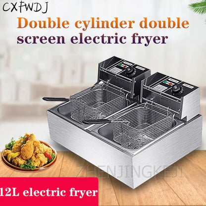  electric countertop deep fryer 