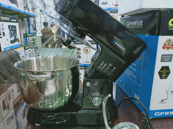 Gpower GP125 Commercial 10L Dough Maker Stand Mixer