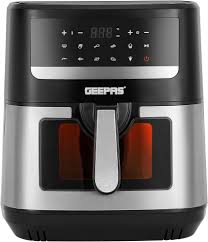 Geepas GAF37532 Air Fryer | Double Heating Power