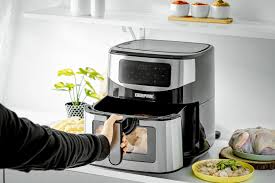 Geepas GAF37532 Air Fryer | Double Heating Power