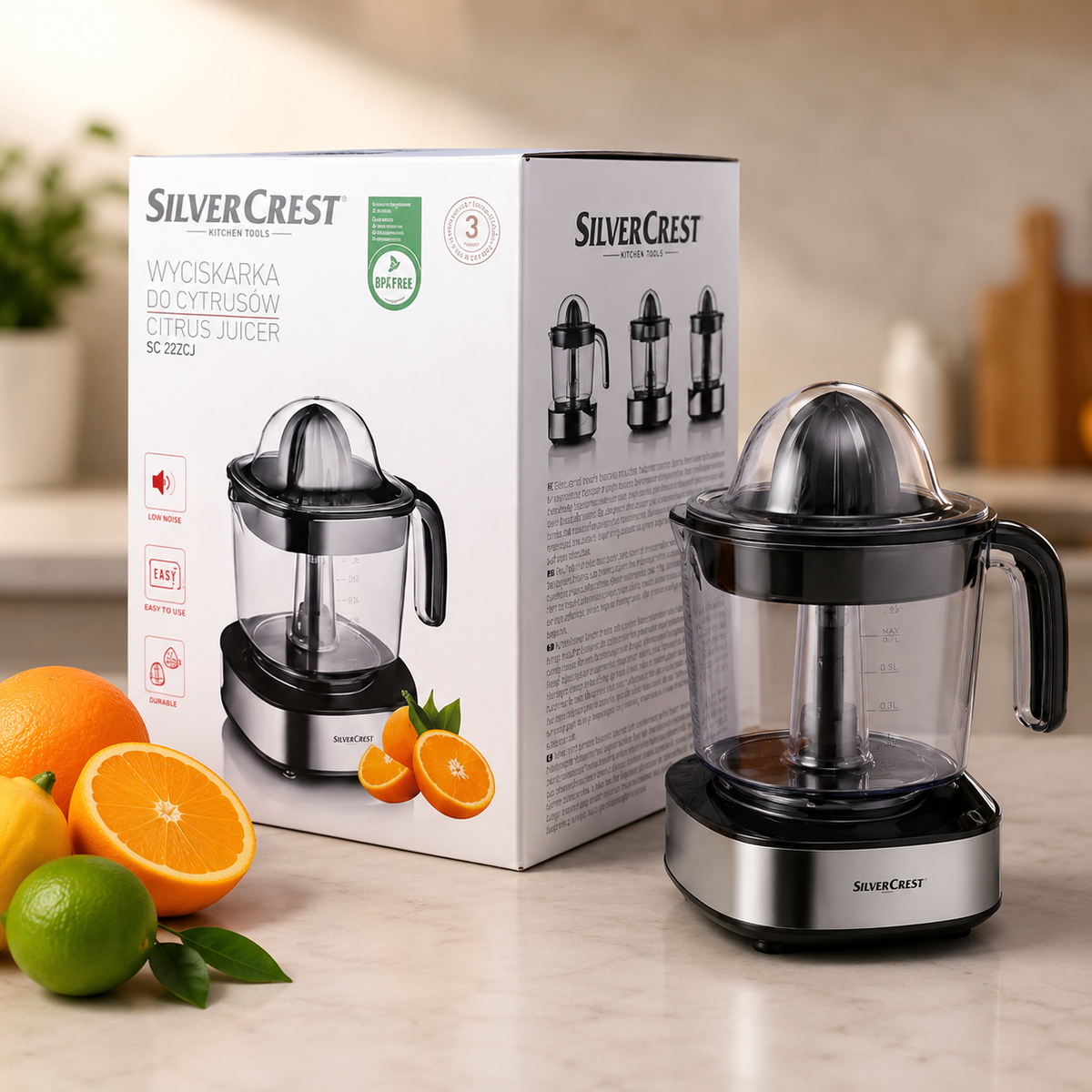 Electric Citrus Juicer for Fresh Orange Lemon and Mosambi Juice