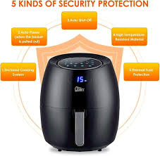 Uten Air Fryer 8L, High-power- 1700W