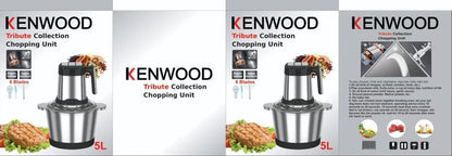 Kenwood 5L Multi Functions Meat Chopper 1000W with 6 Blades