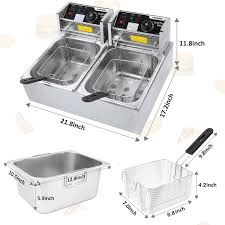 AVINAS Commercial 14 Liter Electric Deep Fryer, French Fries Making Machine