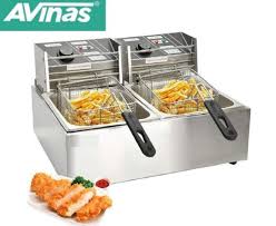 AVINAS Commercial 14 Liter Electric Deep Fryer, French Fries Making Machine