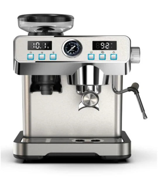 automatic espresso coffee machine with grinder milk tank cappuccino and latte coffee maker