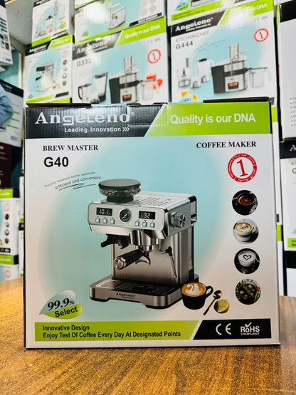 Original American Automatic Espresso Coffee Machine All in One With Grinder Milk tank Cappuccino & Latte Coffee Maker