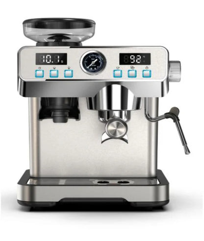 automatic espresso coffee machine with grinder milk tank cappuccino and latte coffee maker
