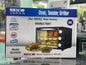 japanese 25 liter electric baking oven with rotisserie and double tray for baking grilling and roasting