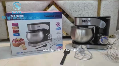 Seco 5 Liter Stand Mixer 1300W SG-3016 | Dough Maker | Kneading Machine