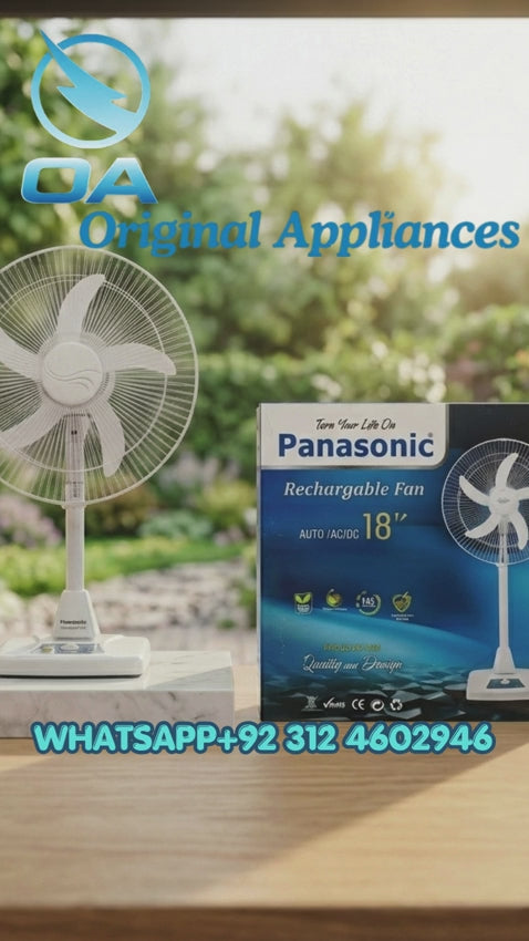 Panasonic 18” Rechargeable Fan