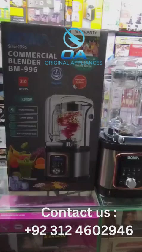 BOMN BM-996 silent blender Pakistan