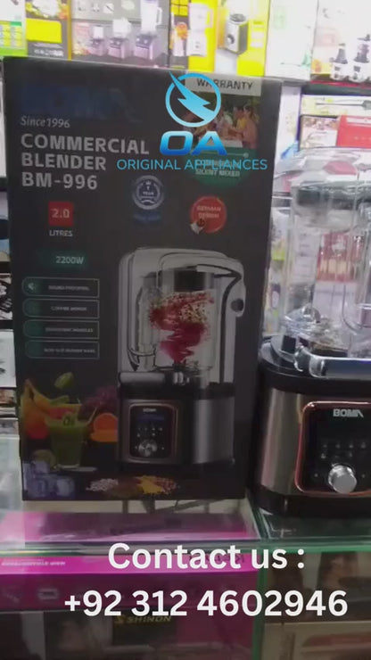 BOMN BM-996 silent blender Pakistan