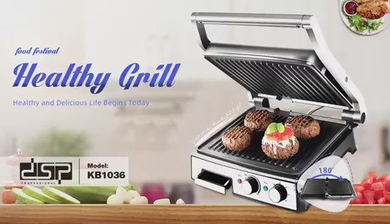 Super Crest Panini Grill Maker