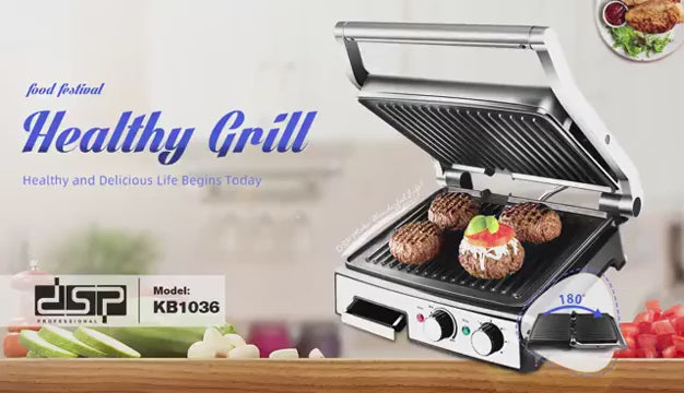 Super Crest Panini Grill Maker