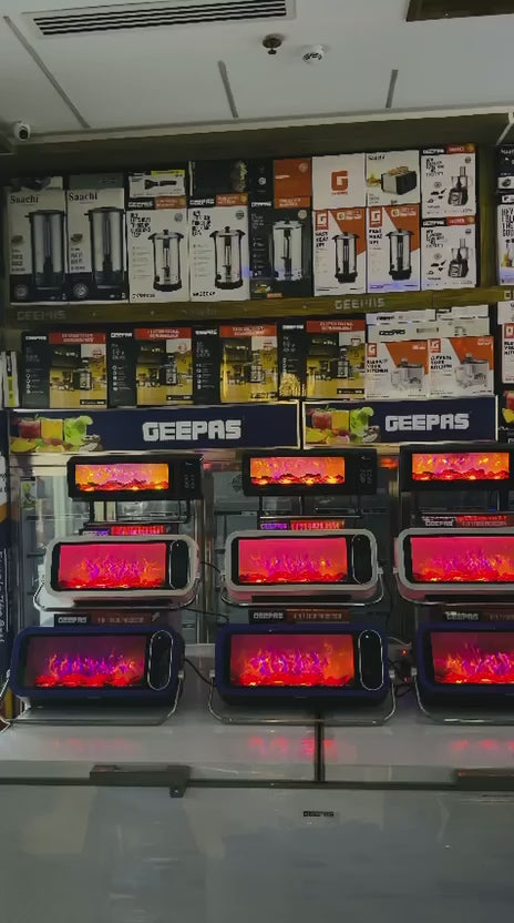 Geepas GRH28514P Fireplace Heater Price in Pakistan