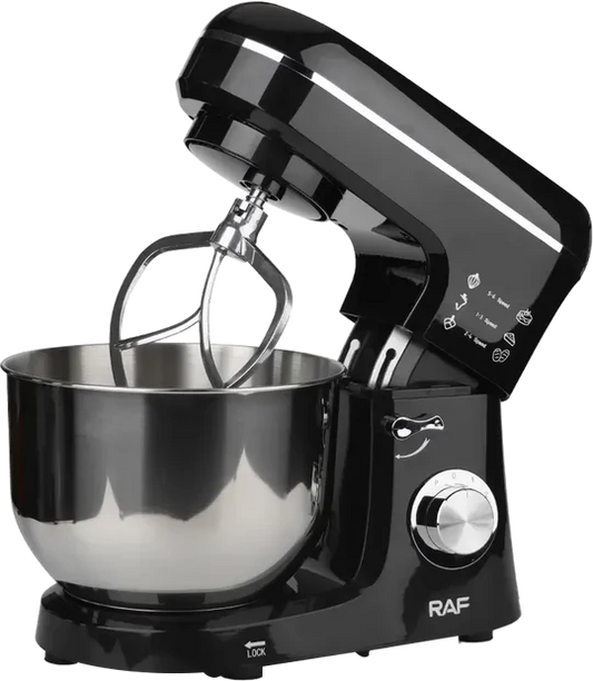 Imported RAF Stand Mixer 1100W 6.8L R.6671B | Professional Dough Maker
