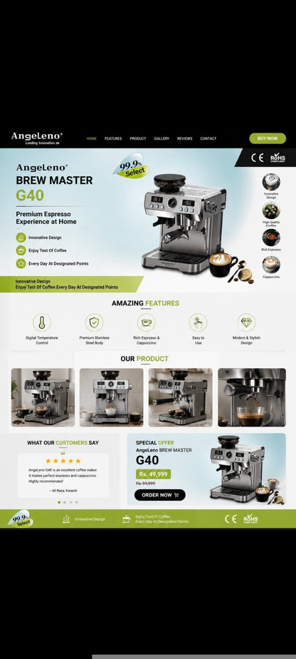 Angeleno coffee maker g40
