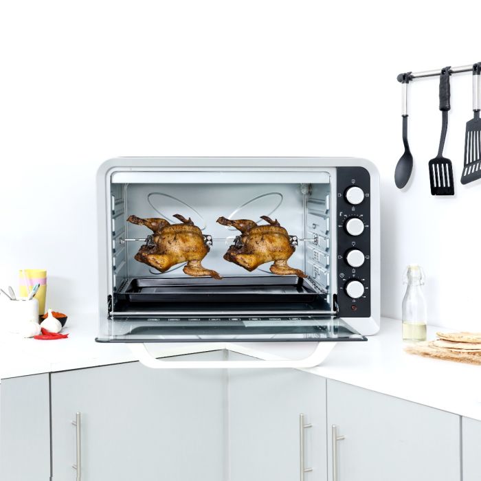 Imported Geepas 100L multifunction electric oven with rotisserie and convection, 2800W