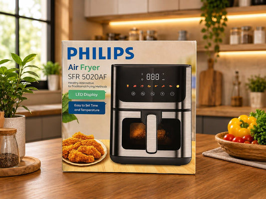 PHILIPS SFR 5020AF 10L Digital Air Fryer with LED Touch Display