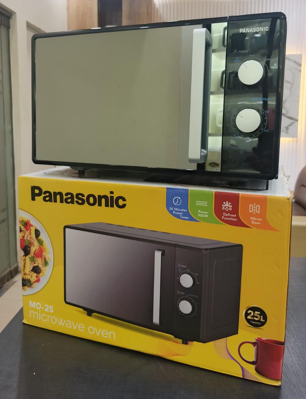 Panasonic MO-25 25L 900W Microwave Oven with Mirror Glass Door